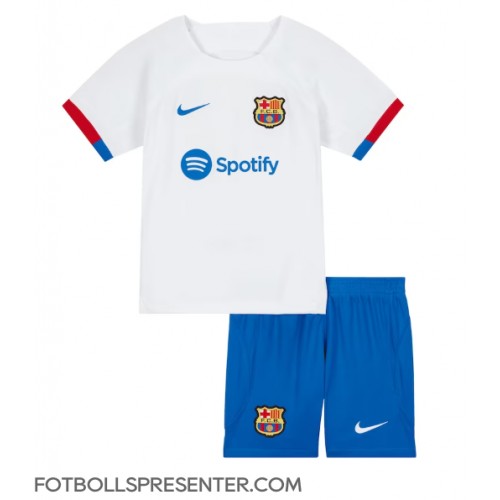 Barcelona Bortatröja Barn 2023-24 Kortärmad (+ korta byxor)